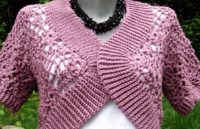 crochetme Crystal Lace Bolero